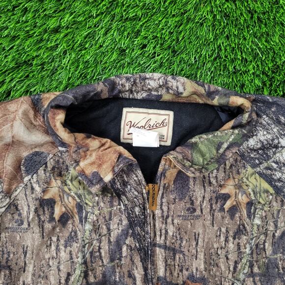 Woolrich Mossy-Oak Breakup Camo Jacket XL 28x26 Tree-Bark - Picture 11 of 16